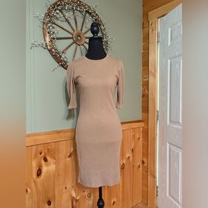 Zara ribbed cotton dress NWT size Large